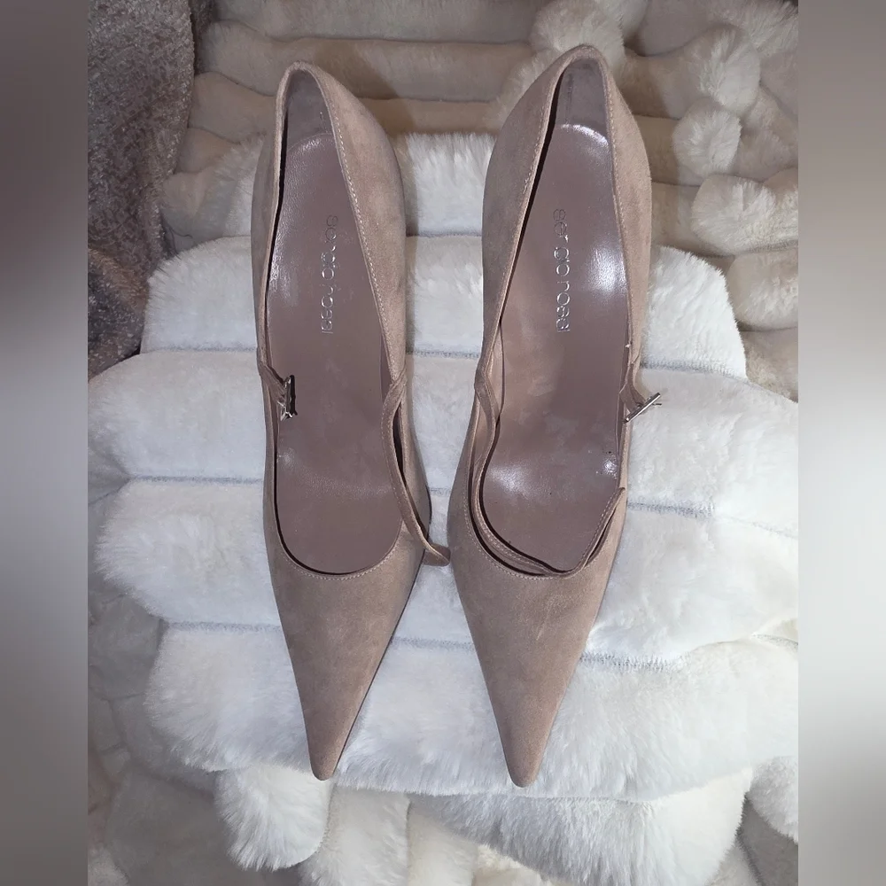 Sergio Rossi Beige Women's Heels
